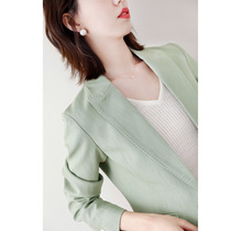 JOLIMENT Day Series Windy Suit Jacket Woman 2020 Spring Summer New temperament Vertical Textured Muscular Empathy West Suit