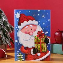 Music Christmas card Christmas gift small greeting card three-dimensional custom card to send children friends kindergarten primary school students