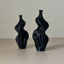 NICEONE original 3D printing vase Nordic modern minimalist home living room special-shaped creative decoration ornaments