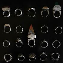 Moroccan antique old silver ring Sahara