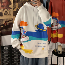 Bellanson Makatong Weiwei Mens hat winter style Gardown thickened harbor to taste Korean wind chic blouse net red tides