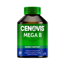 Australias Cenovis Cenovis complex vitamin B family 200 tablets overtime stay up late standing VCVB folic acid
