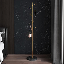 Coat rack modern simple floor-to-ceiling drying rack home bedroom balcony iron storage hanging bag hanging clothes shelf