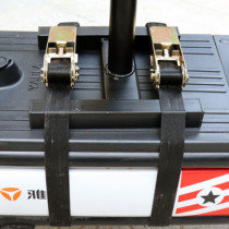 Electric vehicle front child seat bundler tightener fixer binding belt tensioner tightening rope strap