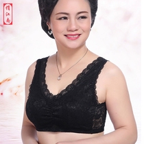 Mothers underwear without steel ring vest bra middle-aged and elderly bras thin summer gathering middle-aged cotton female summer