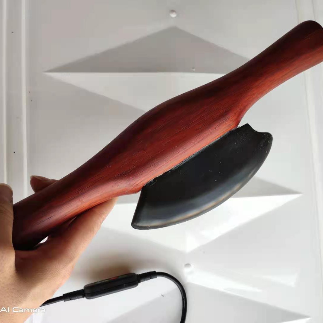 Sibin Bianstone Electric Heating Scraping Board Scraping Knife Electric Heat Therapy Bianstone Moxibustion Board Beauty Salon Massage Instrument Back Shoulder