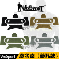 WoSporT live-action CS Field Tactical Helmets Equipment Accessories Series Magic Tips (Prismatic Holes)