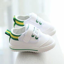 Spring and autumn baby shoes men 0-6 years old baby toddler shoes soft sole non-slip girls white shoes casual sports shoes women