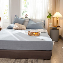 Added bedbed with a single piece of pure cotton anti-slip bed cover 30 35 40cm thick Simmons protective set full cotton 2 m x 2 m