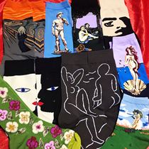 American sock stockings Famous painting Oil painting Venus cry David