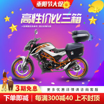 Spring breeze NK150 motorcycle modified tail box side box three box side frame bracket tail frame rear shelf E22 side box