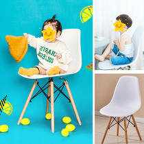 Creative photo props white chair photo studio photography Nordic style shooting ins grid stool childrens baby decoration