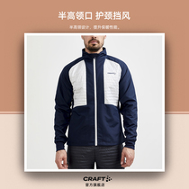 Craft winter outdoor sports running cotton windproof perspiration quick-drying warm cotton jacket long sleeve mens coat