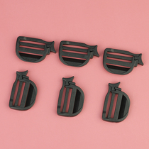 No-demolition mesh buckle replacement ladder buckle sewing-free four-speed backpack backpack backpack school bag plastic buckle adjustment button accessories