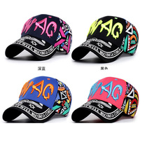 Outdoor womens new national style camouflage sports cap breathable sweat-absorbing visor fishing baseball cap tide