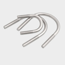 M6M8M10M12 316 stainless steel U-shaped screw pipe clamp U-shaped bolt U-shaped buckle fixed horse card