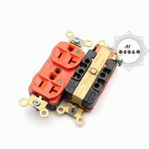 USA HUBBELL IG8300 Audiophile grade pure copper power outlet wall plug
