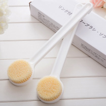 Bath massage brush long handle soft wool bath brush bath towel adult back rub mud do not ask for back bath brush