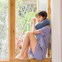 U-shaped pillow travel plane cervical spine neck pillow portable unprinted student office nap pillow artifact pillow