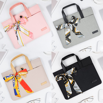 Good looking laptop bag female notebook bag for Apple macbook Lenovo small new air13 portable pro15 Huawei 14 Xiaomi 13 3 Dell HP 15 6 inch light