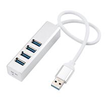 USB 3 0 4-Port Multi HUB Splitter Adapter For PC Laptop