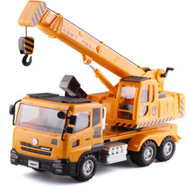 Lili crane crane large engineering truck crane model car Big crane baby boy toy