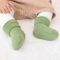 Korean version of baby socks winter men and women Baby non-slip thick cotton out warm towel socks 0- 1-3 years old