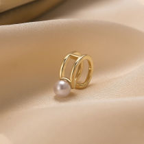 Winy Earbuds Pin Earrings Adorned Golden South Korea Inins Individuality 100 Hitch Yofashion Net Red Temperament Advanced Sensation