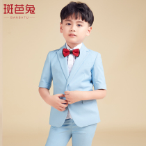 Boys suit Xia June 1 costume childrens suit suit flower girl dress wedding piano performance handsome