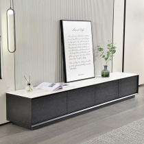 Italian-style slate TV cabinet coffee table combination modern minimalist small apartment floor cabinet living room minimalist Nordic TV cabinet