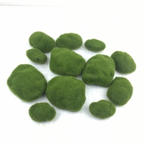 Simulation moss False simulation moss moss stone Green hair stone False moss simulation moss shooting props