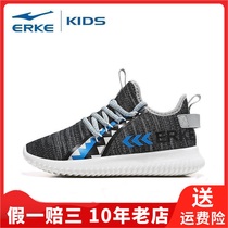  Big childrens erke Hongxing Erke childrens shoes Boys canvas shoes wear-resistant 63119120073 spring and autumn