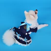 Doug Teddy Bomei Pet Clothes Spring and Summer Dog Dress Princess Clothes