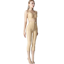 French pregnant medical plastic body pants one issue of zipper plastic body lifting hip liposuction after surgery pressurized lifting hip low waist midpants 05