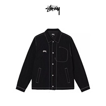 STUSSY Stussy Contrast color car line design casual jacket jacket spring and summer