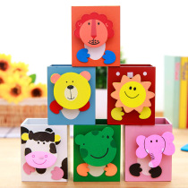Kindergarten school gifts children small gifts wooden pen holder whole class children birthday practical Student Prizes
