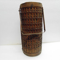 Catering folklore old objects props nostalgic 60-70 s handmade bamboo popsicles frozen insulation barrel