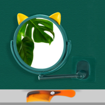 Hanfeng ins Girl Heart-free wall hanging makeup mirror European dormitory bathroom rotating Princess Mirror vanity mirror