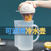 Wheat heat-resistant high temperature cold Kettle Teapot household set cold water cup plastic cold kettle large capacity juice jug pot