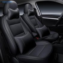  Custom-made leather car seat cover special all-inclusive seat cushion 18 new all-inclusive seat cover four-season universal leather seat cushion