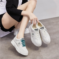 ZHR2021 autumn new white shoes women Spring and Autumn Joker increased feet small father shoes ins tide leisure sports shoes