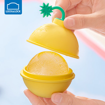 Lock lock lock whiskey ice hockey mold Silicone round ice cube ice grid maker Quick-frozen large ice making artifact