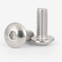 M3M4M5M6M8 304 stainless steel large flat head hex head screw mushroom head bolt umbrella head screw