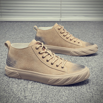 Chao brand 2021 new spring and autumn mens shoes British overloading shoes high Korean plate shoes mens wild casual shoes leather shoes