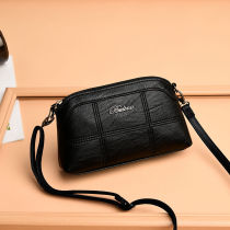 Clutch bag mini small bag female 2021 new versatile shoulder messenger bag mobile phone coin purse small satchel soft leather