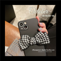 Autumn and winter retro Chakra bow for Apple 13promax phone case iphone11 12 Premium Net red 12promax female ins7 8Plus