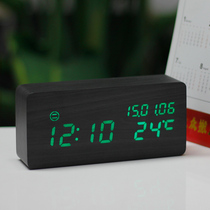 Alarm clock 2021 new intelligent electronic clock simple modern students office workers bedroom wake up artifact desktop clock