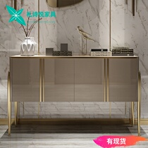 Italian light luxury entrance cabinet Simple modern foyer Tea cabinet Dining cabinet Nordic living room home decoration cabinet Shoe cabinet