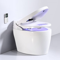 Automatic clamshell smart toilet Integrated remote control multi-functional small household wall row floor row toilet