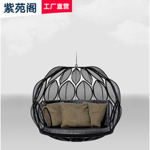 Net red bird nest hanging chair swing basket chair outdoor courtyard room landing home cradle balcony single person hammock